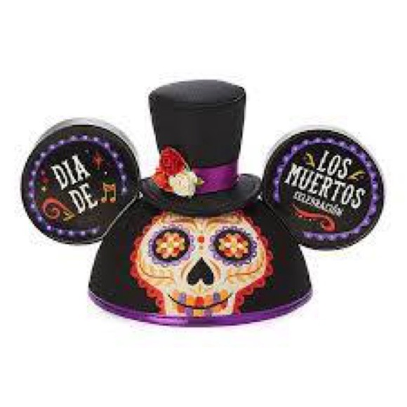 Disney Dia de Los Muertos Skull Ear Hat - Picture 1 of 5